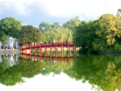 Hanoi, lac de l'epee restitue 